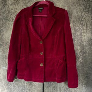Lane Bryant Red/burgundy Jacket